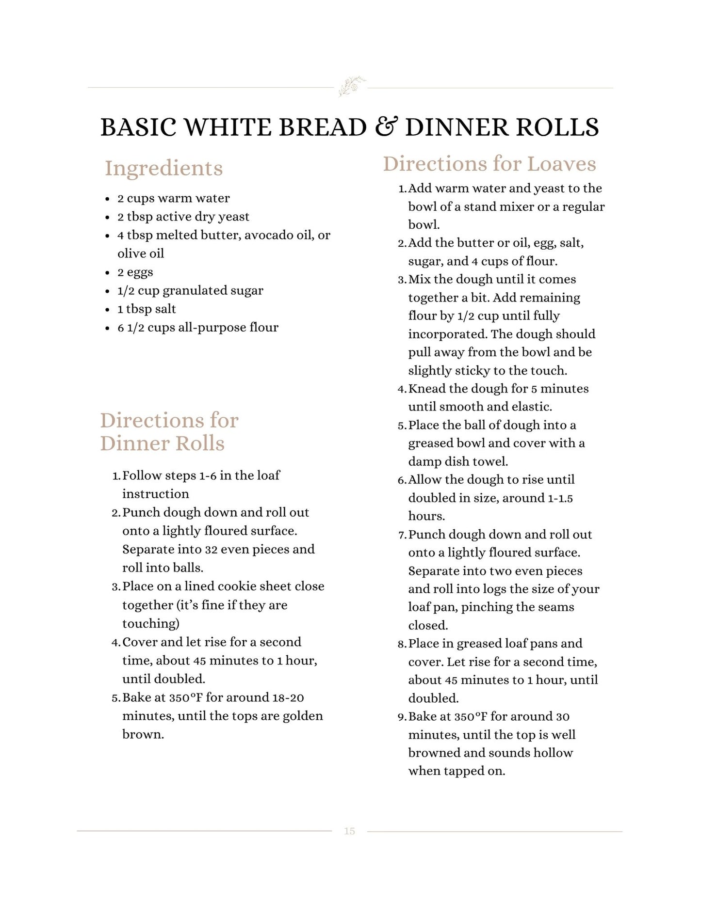 Staples From Scratch E-BOOK